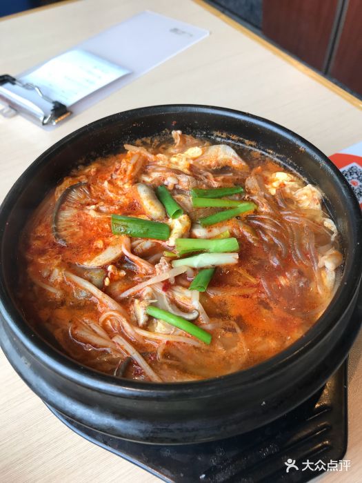 韩舍韩国料理辣牛肉粉丝汤图片 - 第1张