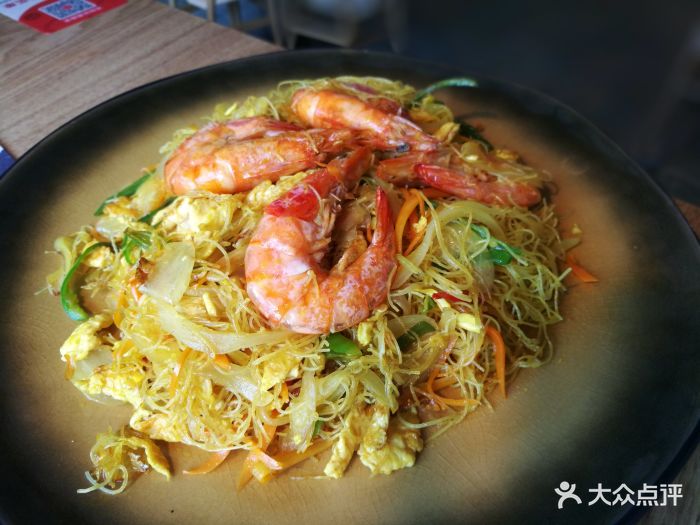 江湖小鲜生·海鲜辣卤(泰康中路店)星洲大虾炒米粉图片 - 第6张
