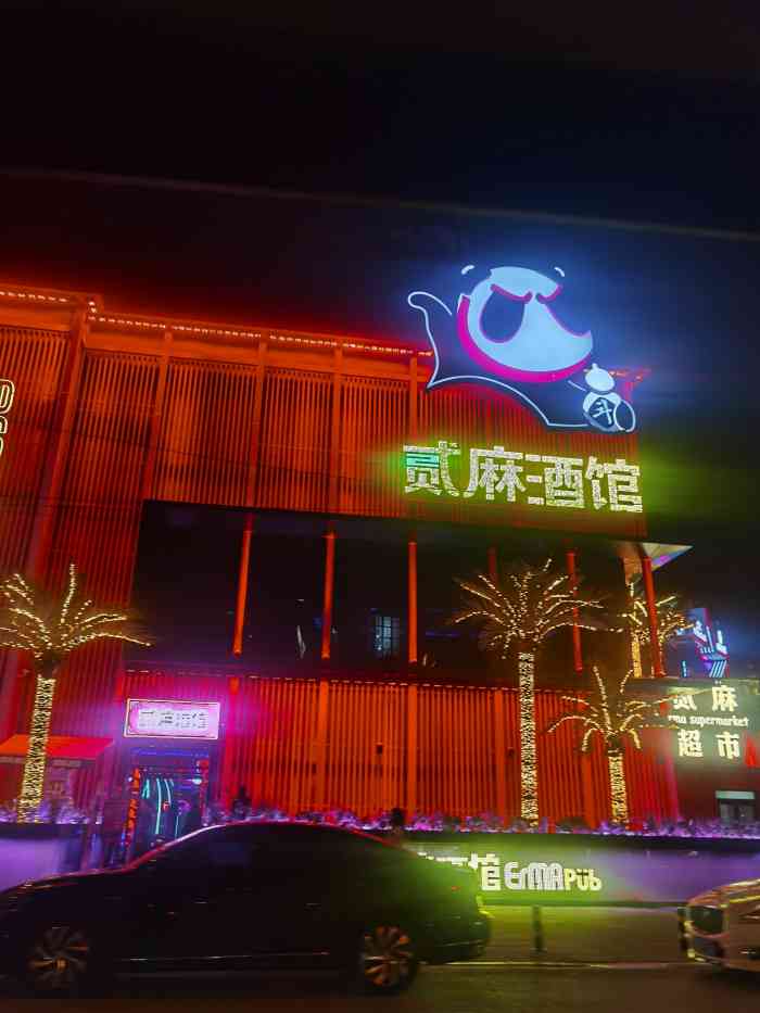 贰麻酒馆(沈阳旗舰店)-"酒馆很聚人气,晚上需要预约需要排队,一楼.