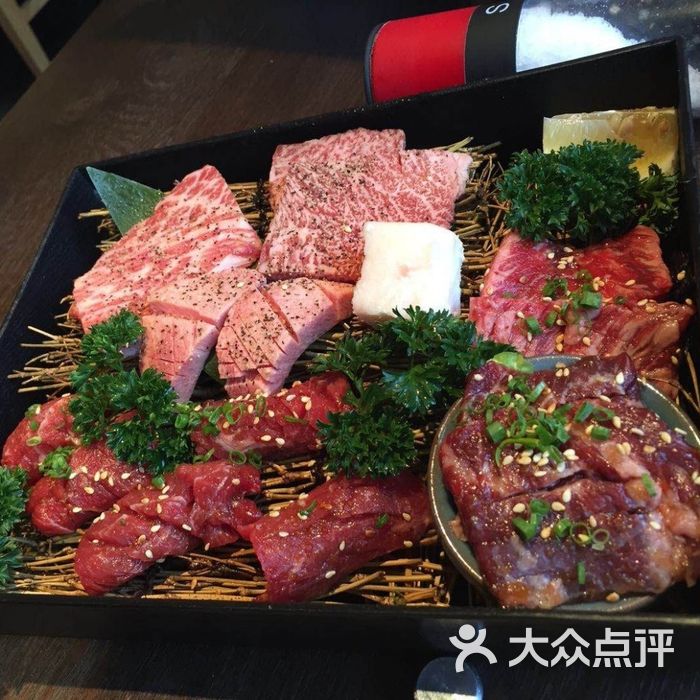 万福日式炭火烤肉烤肉拼盘图片-北京日本料理-大众