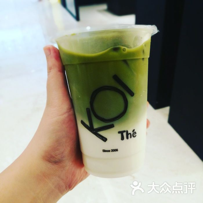 绿茶拿铁