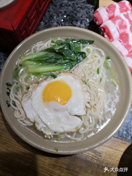 蜀大侠火锅(松江店)生日面条图片
