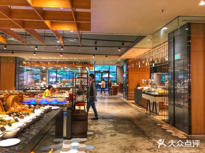 燃·food studio全日制餐厅(万丽酒店店)-大堂图片-西安美食-大众点评