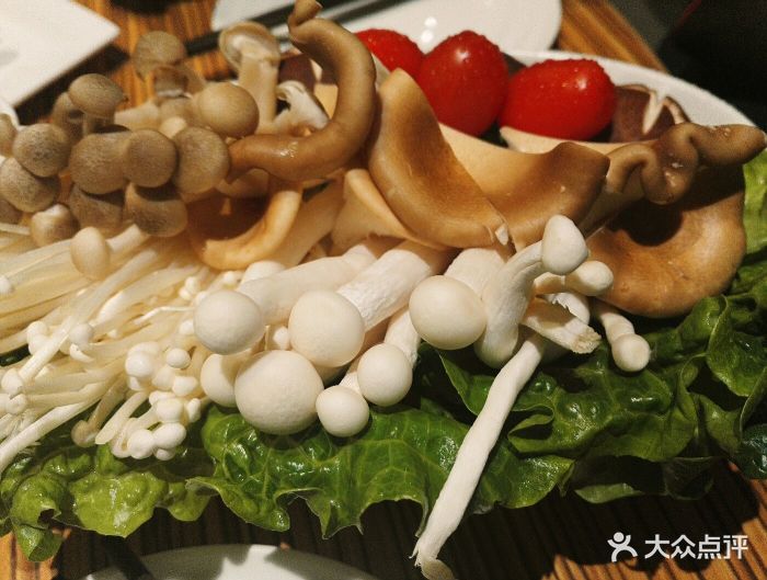 都市新大新豆米火锅(逸天城店)菌菇拼盘图片 - 第131张