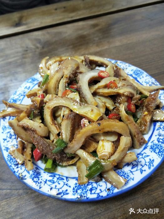 酸辣牛肚丝