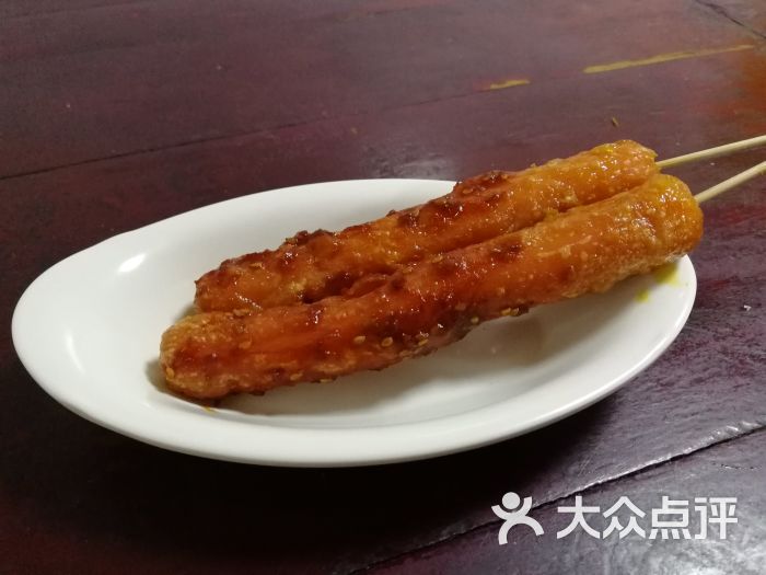 大郎桥瑞陆糖粥-炸火腿肠图片-苏州美食-大众点评网