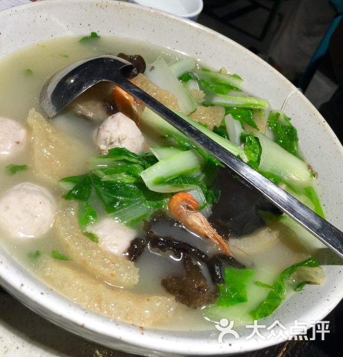 老头儿油爆虾(百联南方购物中心店)-三鲜汤图片-上海