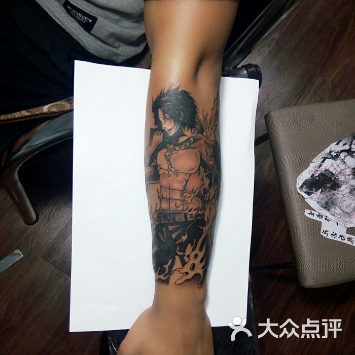 宁波慈溪横河修罗郡纹身上传的图片