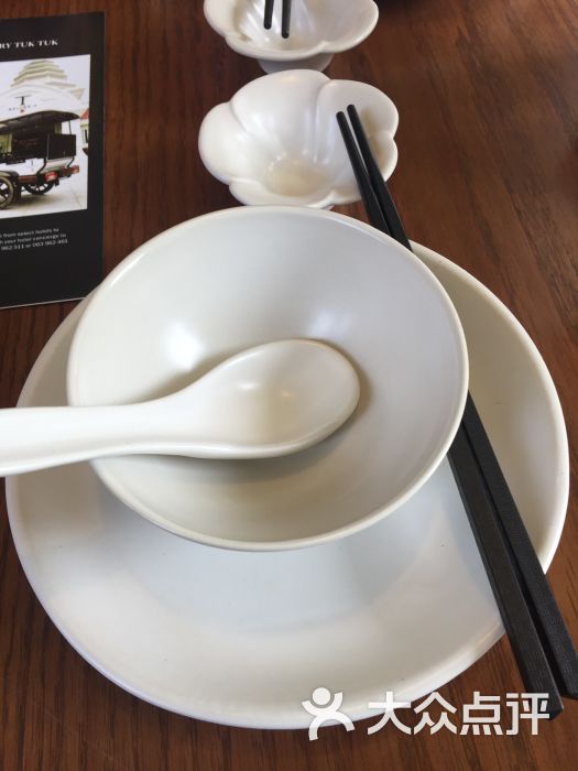 DFS免税店内的小餐馆,颇有广东小馆的味道.