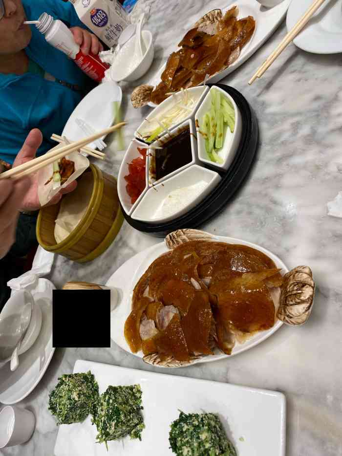 应该订酱鸭套餐的,烤鸭冷了真难吃