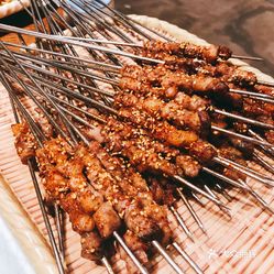 烧烤烤串  中山区  时间煮雨食尚串吧 铁签小羊肉 相册(17)