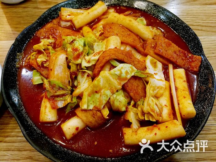 土大力烤肉名家(凯德mall新都心店)韩式鱼饼炒年糕图片 - 第1张