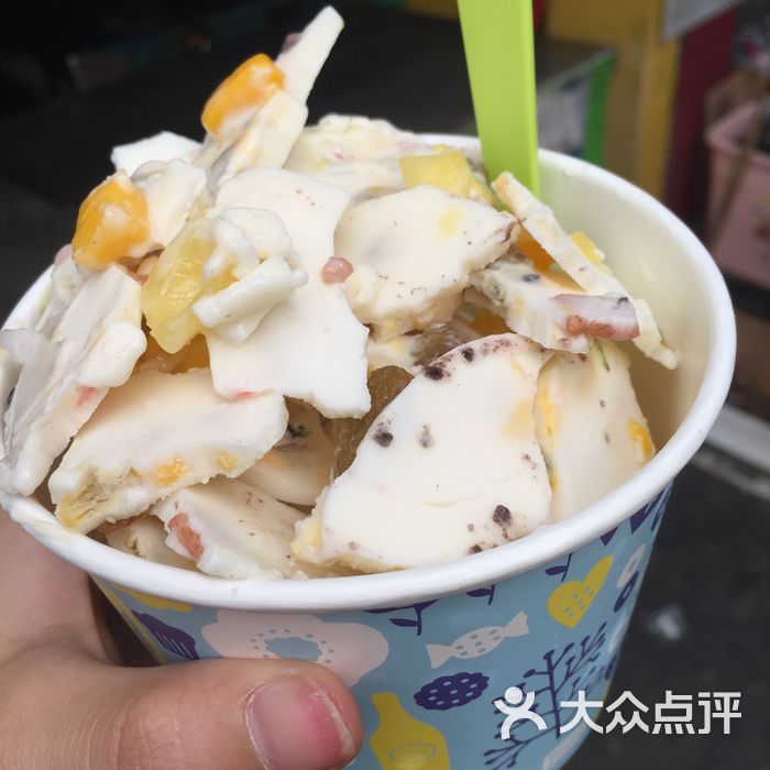 遇见炒酸奶甜品站百香果味炒酸奶图片-北京面包/饮品