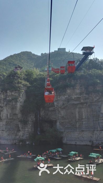 十渡天河谷高山滑水的点评