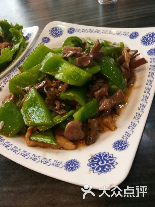双椒炒鹅杂