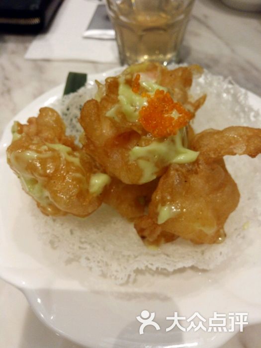 青芥末虾球