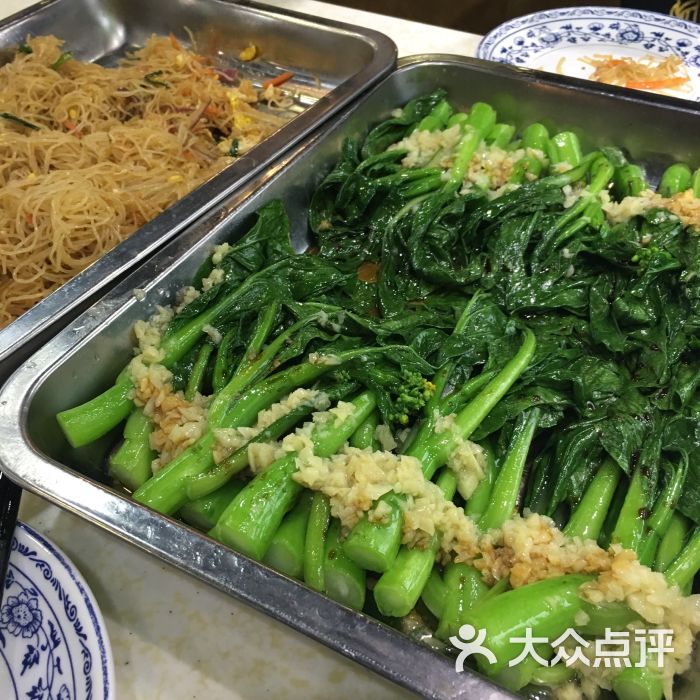 仙庙烧鸡(东门店)-大盆青菜图片-深圳美食-大众点评网