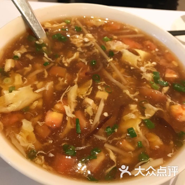 鸡丝酸辣汤