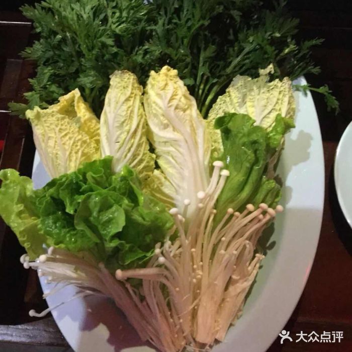 李七恭山城老火锅蔬菜拼盘图片 - 第578张
