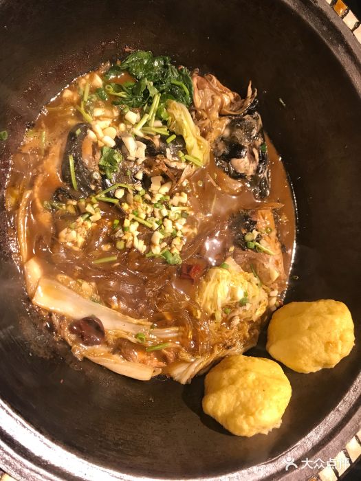 金掌勺铁锅炖(中仓店)胖头鱼头 宽粉图片 - 第67张