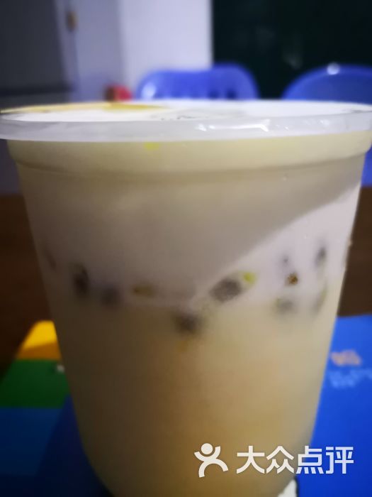 百香果奶盖
