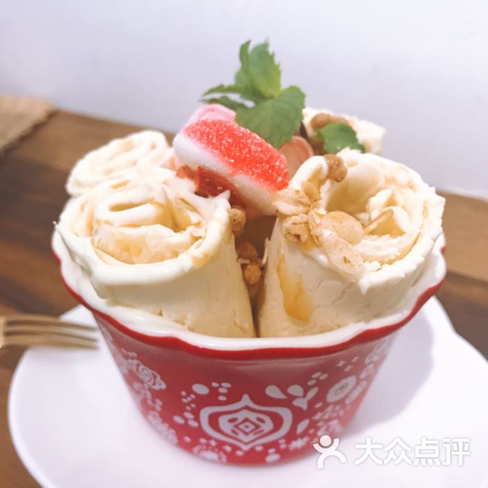 榴莲冰淇淋卷