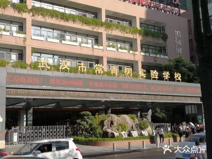 武汉市常青树实验学校校门图片