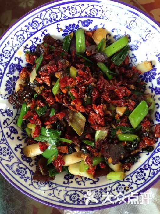 小炒腊牛肉