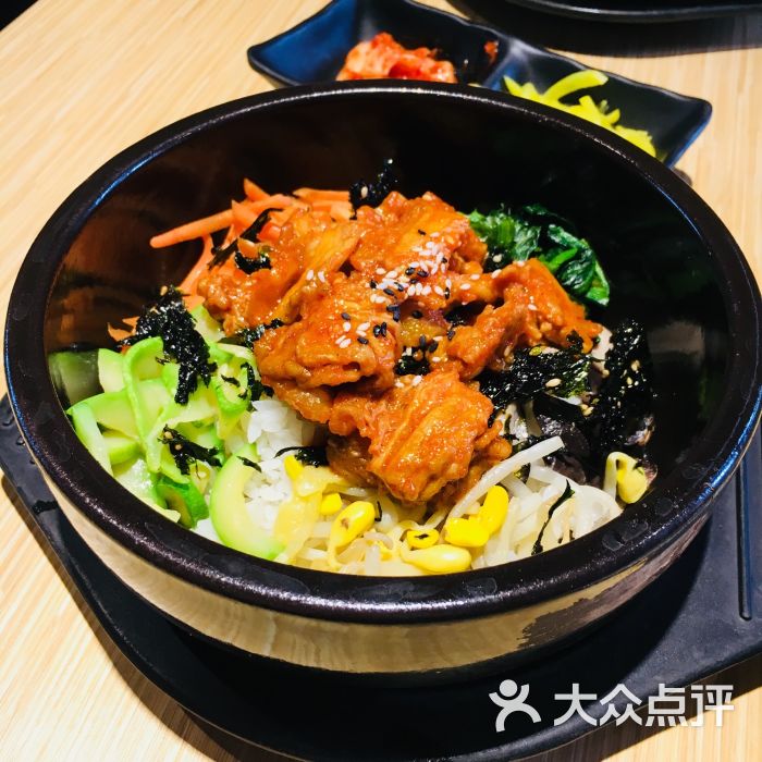 辛韩食精致料理(恒隆广场店)辣炒五花肉石锅拌饭图片 - 第52张