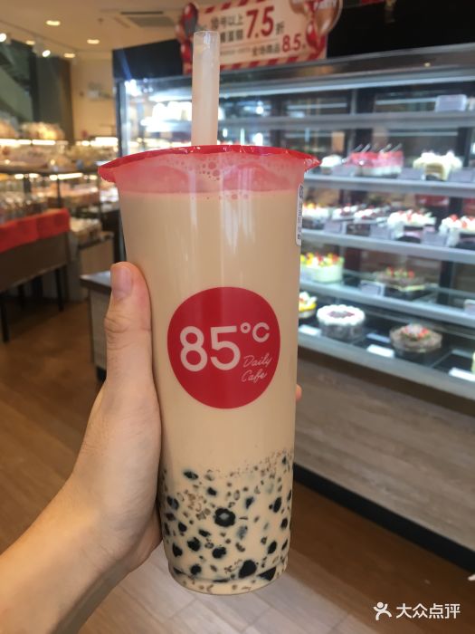 85度c(三明万达店)珍珠奶茶图片