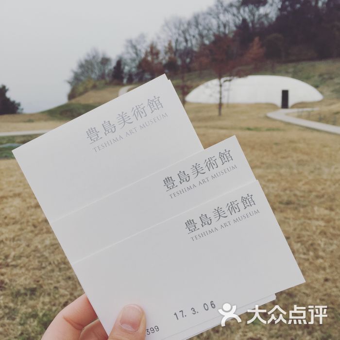 丰岛美术馆门票和小册子图片 第1张