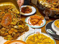 -东来菜馆•手抓海鲜家常菜•海鲜锅贴(鸽子窝店)