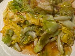 油渣炒莲白-永乐饭店