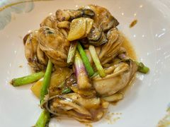 姜葱炒生蚝-台山美食一绝阿四台山黄鳝饭(阿四创作店)