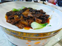 花菇焖海参-雅和生态渔庄·宜城锅巴饭(龙灵山公园店)
