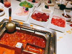 自助取餐区-海底捞火锅鲜切牛肉主题店(长寿路店)