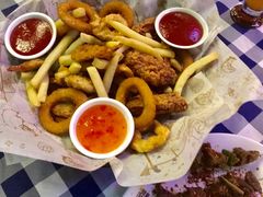 啤酒花园炸品小吃拼盘-巴伐利亚啤酒坊(意式风情街店)