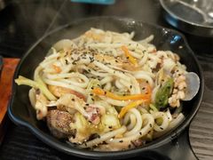 海鲜炒乌冬面-青松大叔的店(东财店)