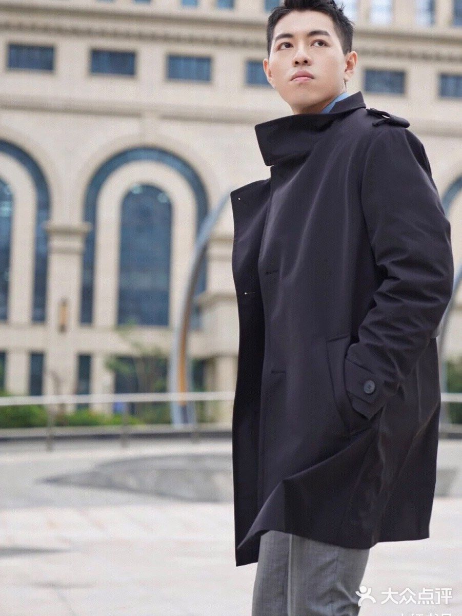 男士职场穿搭,风衣羽绒服让冬日温暖又帅气