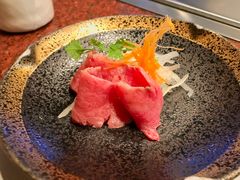 牛肉刺身-元祖 铁板烧牛排 Misono(大阪店)