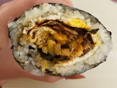 海苔鸡蛋肉松-糯米包油条(武汉大学店)