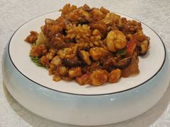 津味虾仁独面筋-津悦·正阳春烤鸭(红旗南路店)
