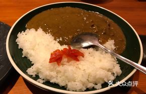 Beef tendon curry rice