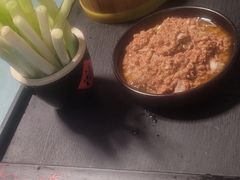 农家煎饼卷大葱-小仙居·农家宴烤羊· 农庄