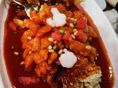 清蒸松鼠桂鱼-荷风细雨·中国茶宴(碧云店)