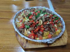 铁板牛肉-淳安二十八道·美食汇·淳鱼馆(阳光路店)