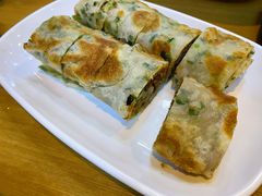 葱饼卷羊肉-台北楚楚园馅饼粥(虹桥南丰城店)