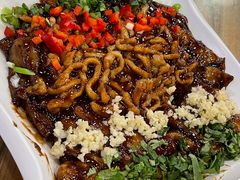 五彩茄子-宝源饺子(麦子店街店)