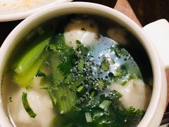 鲜嫩黄花鱼丸汤-将相和·海鲜蒸饺大连菜