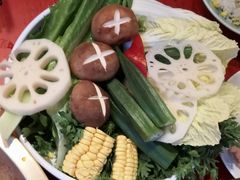 素菜拼盘-小龙翻大江文化火锅(宽窄店)